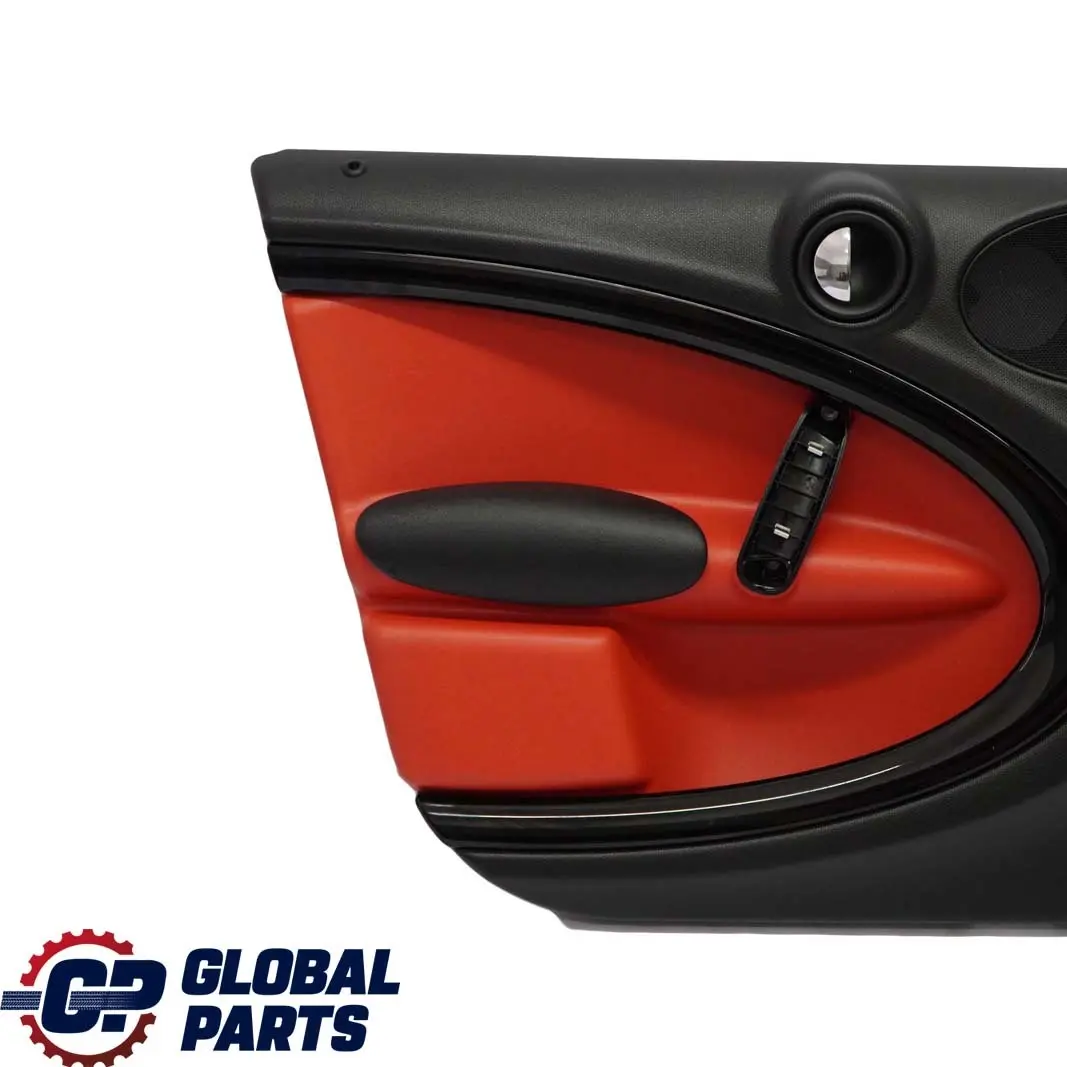 BMW Mini Countryman R60 Türverkleidung Vorn Links Schwarz Pure Red Rot - SKU 9807627 - Teilenummer 9807627