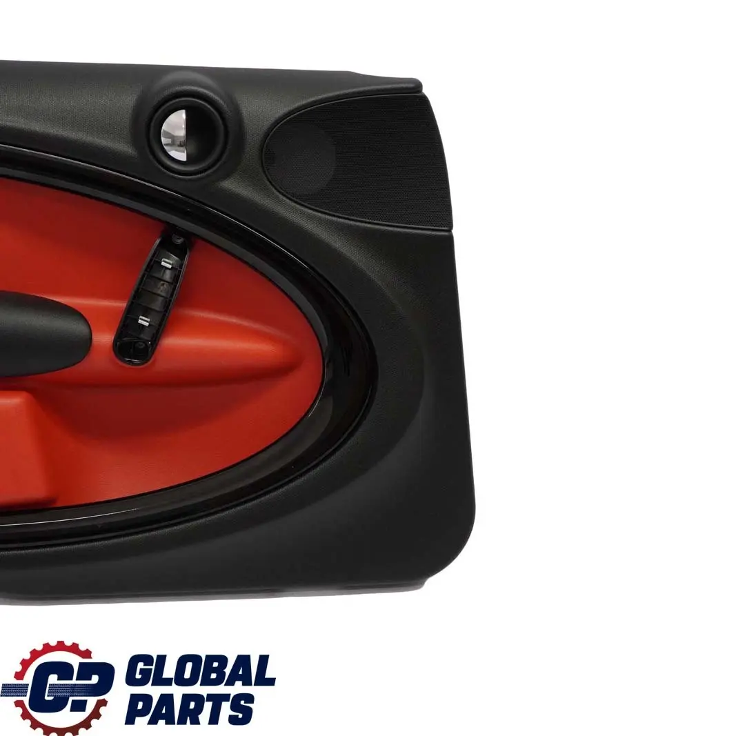 Türverkleidung Vorn Links Schwarz Pure Red Rot für BMW Mini Countryman R60 mit Teilenummer 9807627 BMW Mini Countryman R60 Türverkleidung Vorn Links Schwarz Pure Red Rot - SKU 9807627 - Teilenummer 9807627