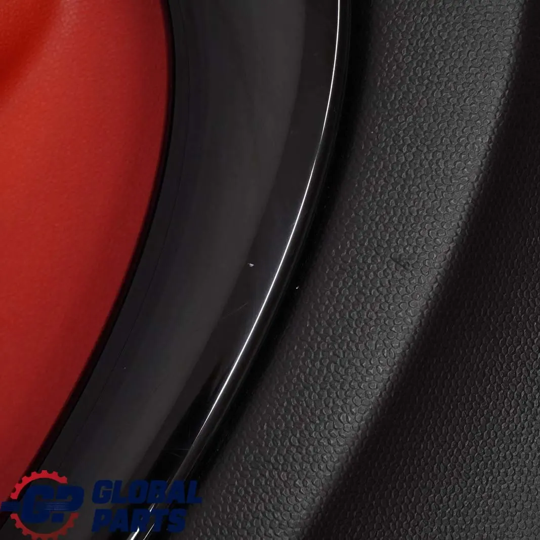 Front Left N/S Door Card Trim Panel Black Pure Red to BMW Mini Countryman R60 with Part number 9807627 BMW Mini Countryman R60 Front Left N/S Door Card Trim Panel Black Pure Red - SKU 9807627 - Part number 9807627