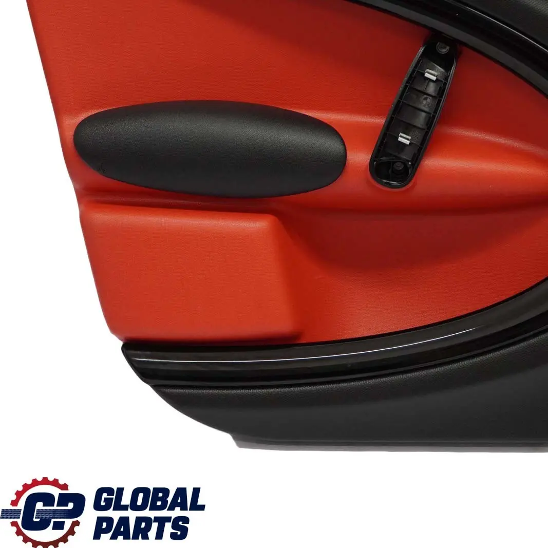 BMW Mini Countryman R60 Front Left N/S Door Card Trim Panel Black Pure Red - SKU 9807627 - Part number 9807627