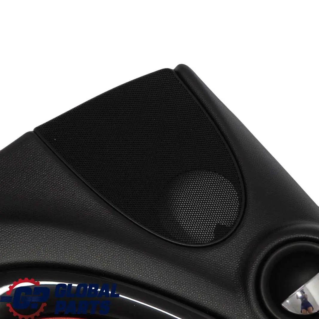 Mini R60 Delantera Derecha Tarjeta Puerta Panel de Ajuste Negro Rojo Puro - SKU 9807628 - Número de pieza 9807628