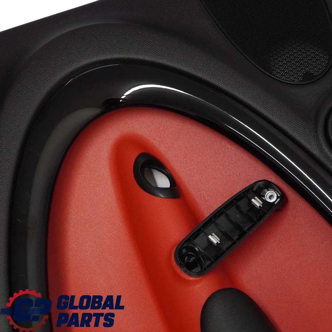 BMW Mini Countryman R60 Front Right O/S Door Card Trim Panel Black Pure Red - SKU 9807628 - Part number 9807628