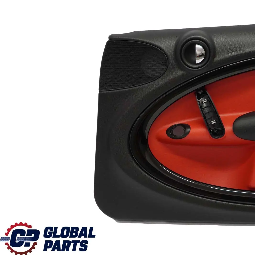 BMW Mini Countryman R60 Front Right O/S Door Card Trim Panel Black Pure Red - SKU 9807628 - Part number 9807628