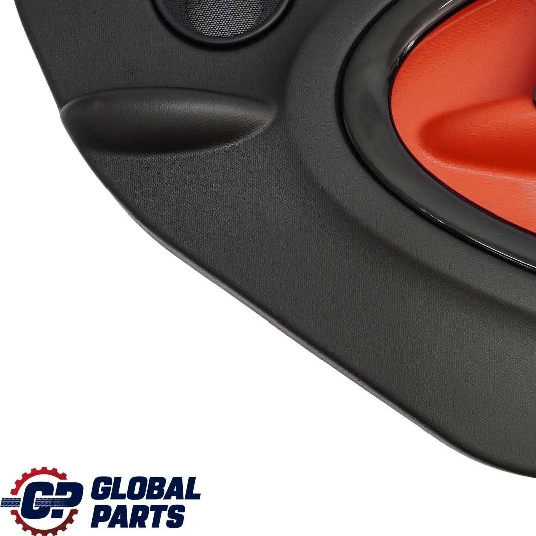 BMW Mini Countryman R60 Rear Left N/S Door Card Trim Panel Black Pure Red - SKU 9807629 - Part number 9807629