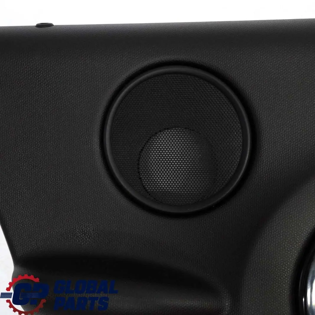 Left Door Card Trim Panel Black Pure Red para Mini Countryman R60 Rear con número de pieza 9807629 Mini Countryman R60 Rear Left Door Card Trim Panel Black Pure Red - SKU 9807629 - Número de pieza 9807629