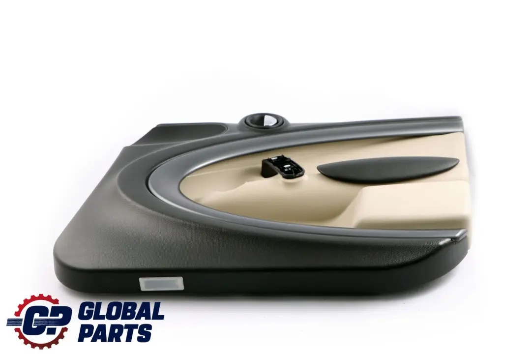 Front Right O/S Door Card Trim Panel Black Polar Beige to Mini Countryman R60 with Part number 9807652 Mini Countryman R60 Front Right O/S Door Card Trim Panel Black Polar Beige - SKU 9807652 - Part number 9807652