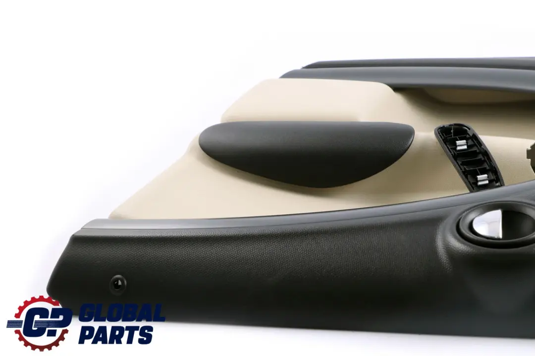 Front Right O/S Door Card Trim Panel Black Polar Beige to Mini Countryman R60 with Part number 9807652 Mini Countryman R60 Front Right O/S Door Card Trim Panel Black Polar Beige - SKU 9807652 - Part number 9807652