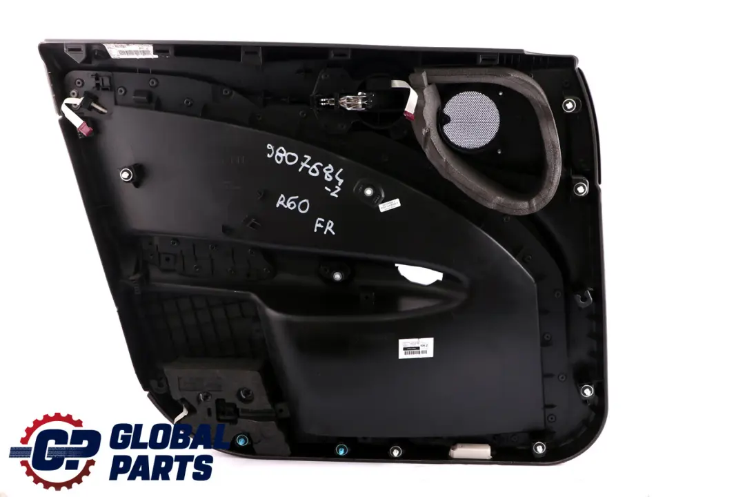 Front Right O/S Door Card Trim Panel Dark Tobacco to Mini Countryman R60 2 with Part number 9807684 Mini Countryman R60 2 Front Right O/S Door Card Trim Panel Dark Tobacco - SKU 9807684-2 - Part number 9807684