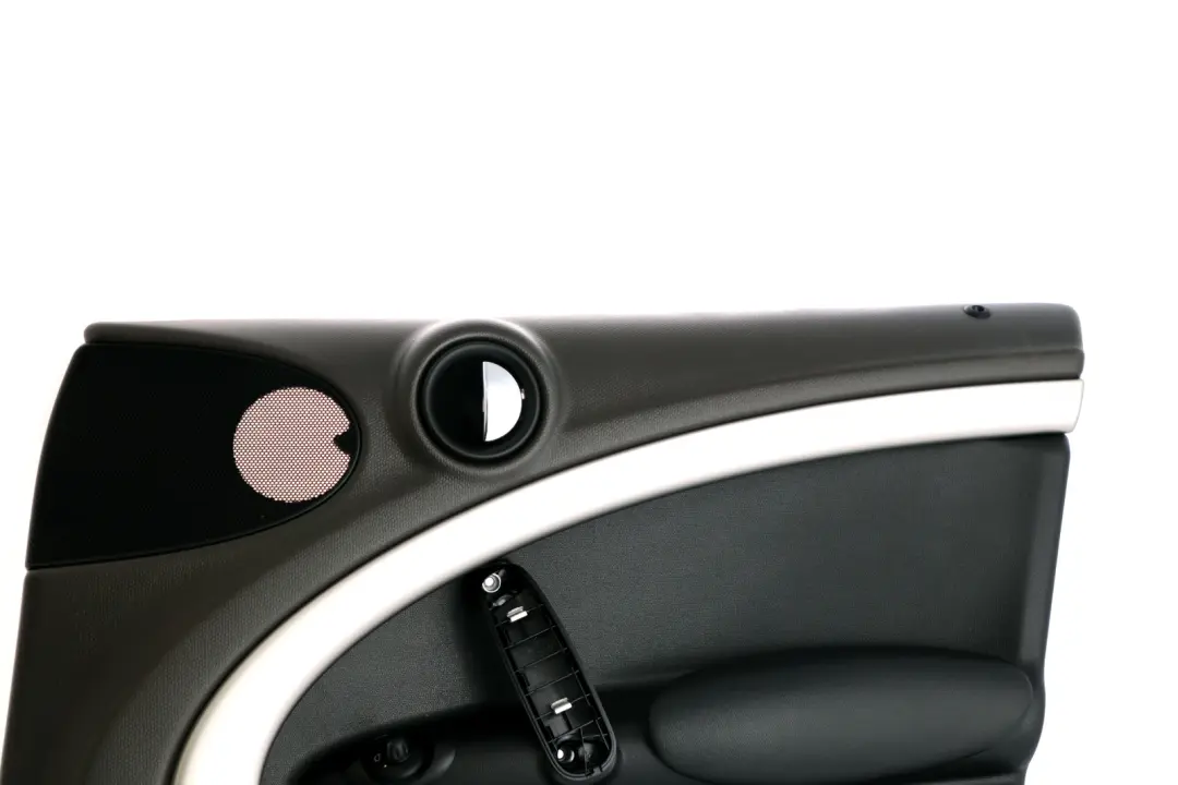 Front Right O/S Door Card Trim Panel Black Dark Tobacco to MINI Countryman R60 with Part number 9807684 MINI Countryman R60 Front Right O/S Door Card Trim Panel Black Dark Tobacco - SKU 9807684 - Part number 9807684