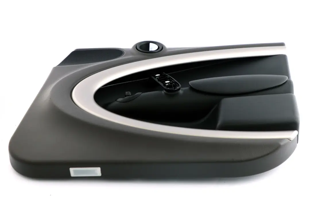 Front Right O/S Door Card Trim Panel Black Dark Tobacco to MINI Countryman R60 with Part number 9807684 MINI Countryman R60 Front Right O/S Door Card Trim Panel Black Dark Tobacco - SKU 9807684 - Part number 9807684