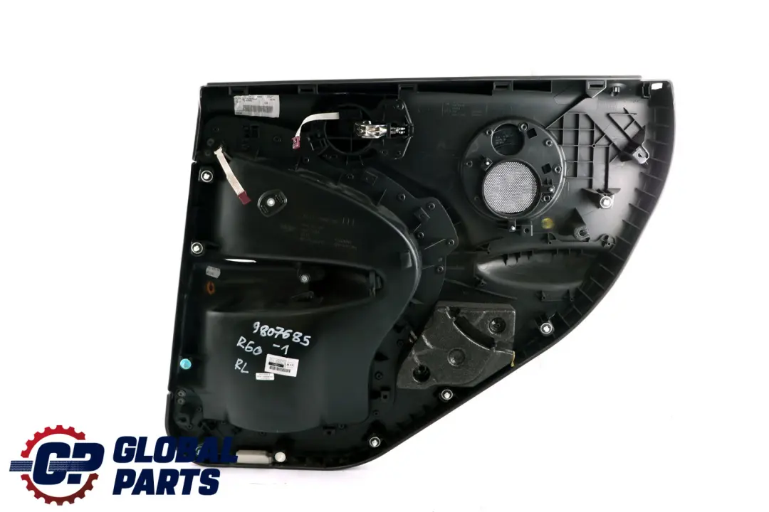 Mini Countryman R60 1 Rear Left N/S Door Card Trim Panel Black Dark Tobacco - SKU 9807685-1 - Part number 9807685