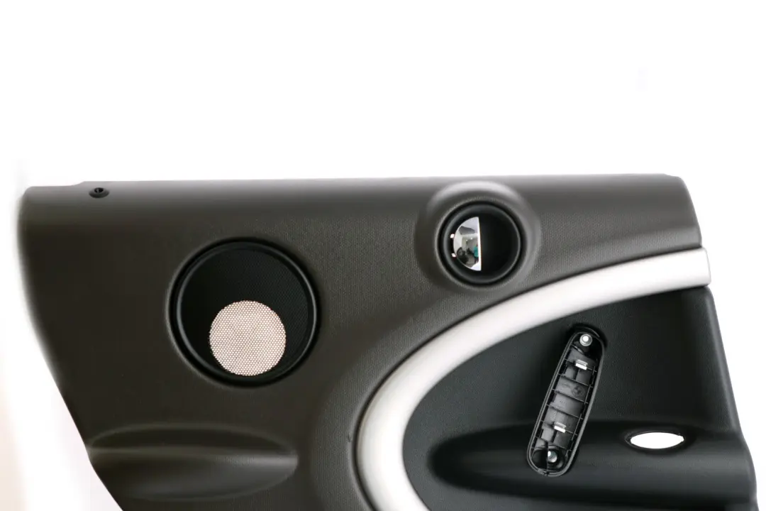 Left N/S Door Card Trim Panel Black Dark Tobacco to BMW MINI Countryman R60 Rear with Part number 9807685 BMW MINI Countryman R60 Rear Left N/S Door Card Trim Panel Black Dark Tobacco - SKU 9807685 - Part number 9807685