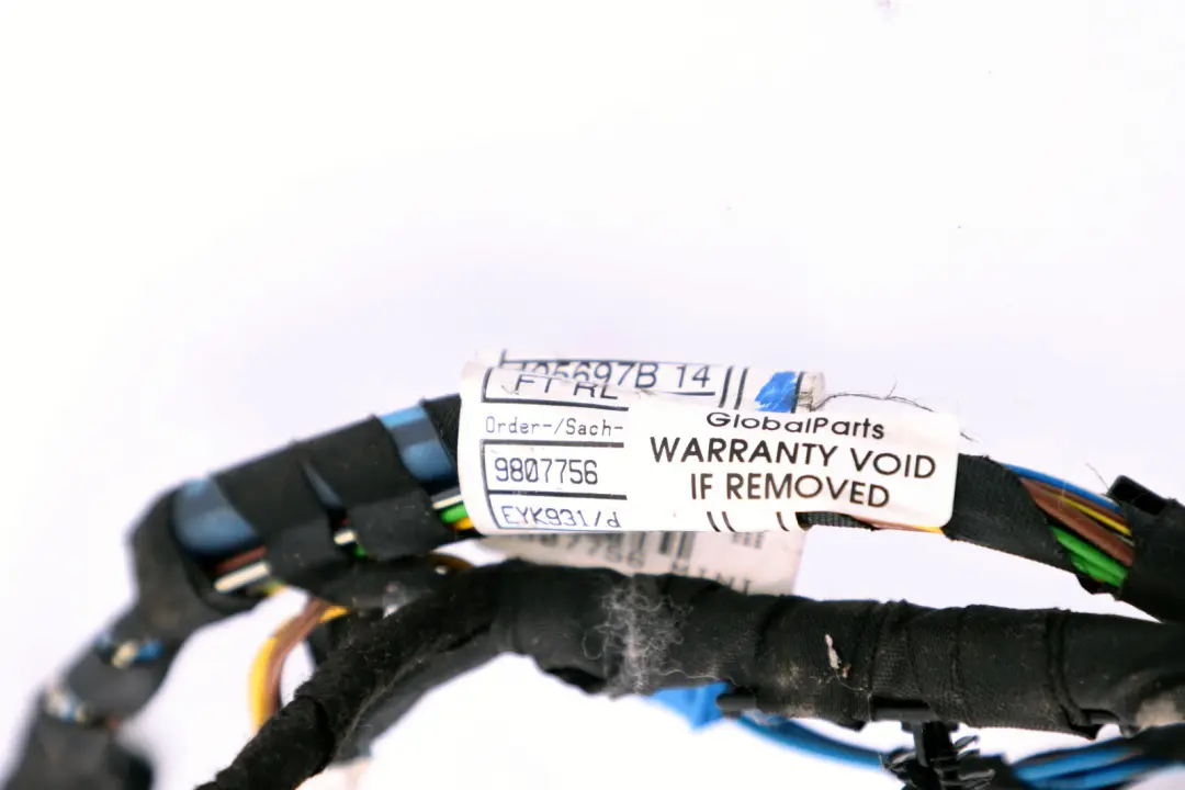 Wiring Passenger Loom Front Door Cables Left N/S to Mini Cooper R60 with Part number 9807756 Mini Cooper R60 Wiring Passenger Loom Front Door Cables Left N/S - SKU 9807756 - Part number 9807756