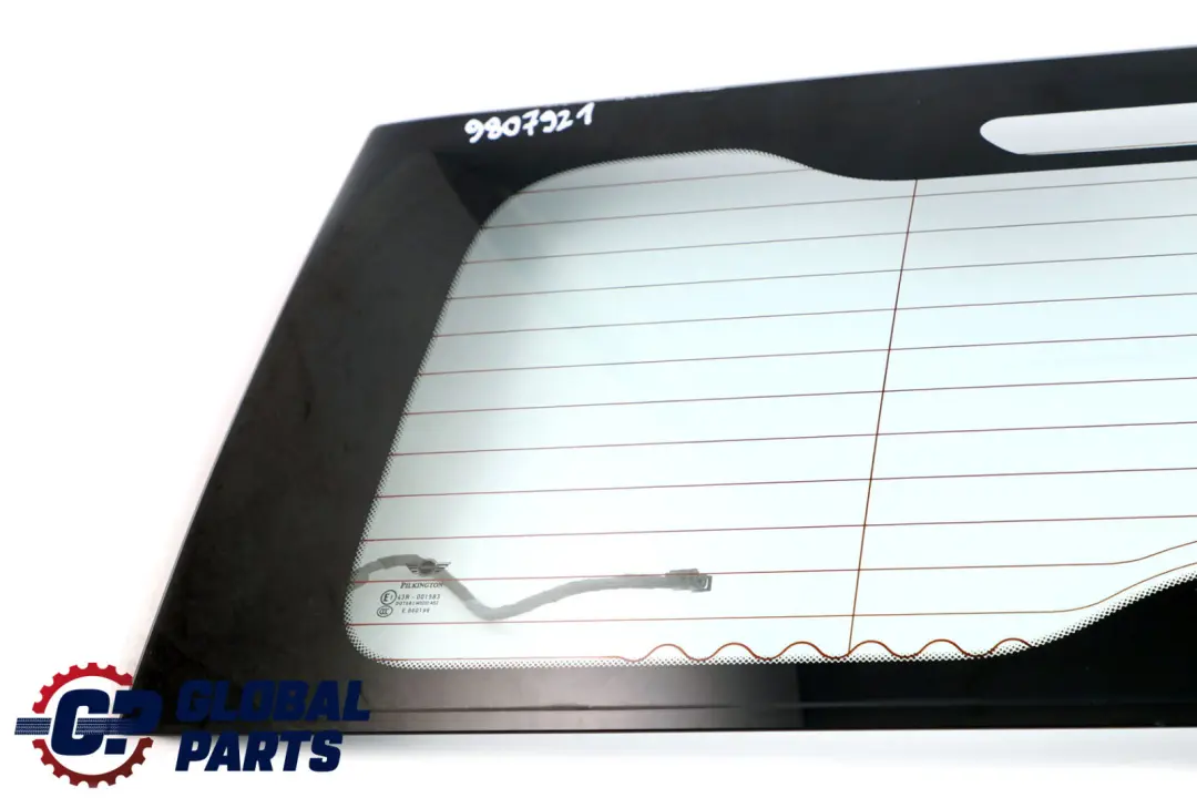 Boot Lid Glass Window AS2 to Mini R60 Rear Tailgate with Part number 9807921 Mini R60 Rear Tailgate Boot Lid Glass Window AS2 - SKU 9807921 - Part number 9807921