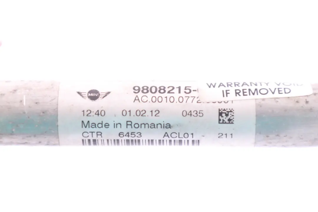  Ansaug Rohr Mini Cooper R60 R61 Klima Anlagen schlauch Kompressor - SKU 9808215 - Teilenummer 9808215