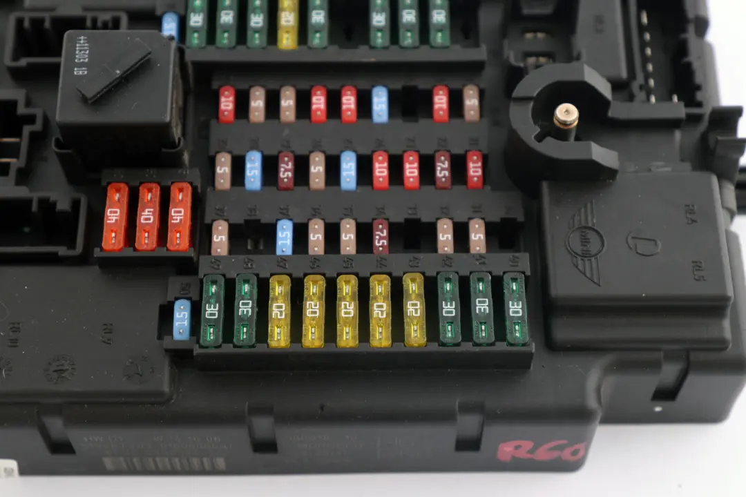 BMW Mini Cooper R60 Countryman High PL3 SPEG H6 Fuse Distribution Box - SKU 9808589 - Part number 9809381
