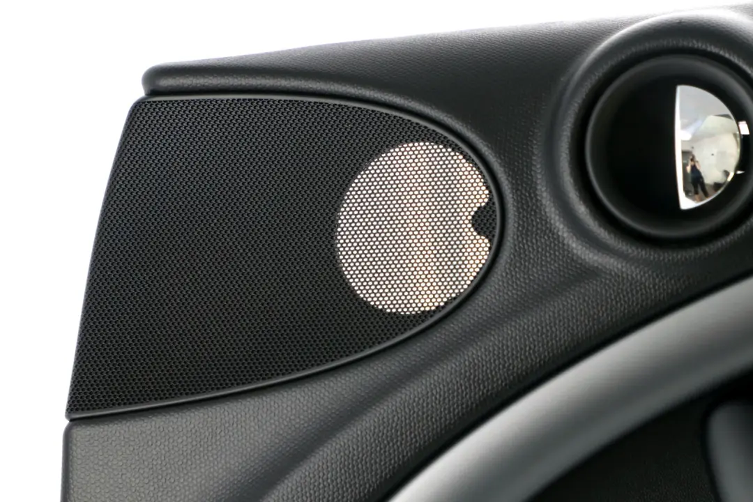 Front Right O/S Door Card Trim Panel Carbon Black to MINI Countryman R60 with Part number 9808658 MINI Countryman R60 Front Right O/S Door Card Trim Panel Carbon Black - SKU 9808658 - Part number 9808658