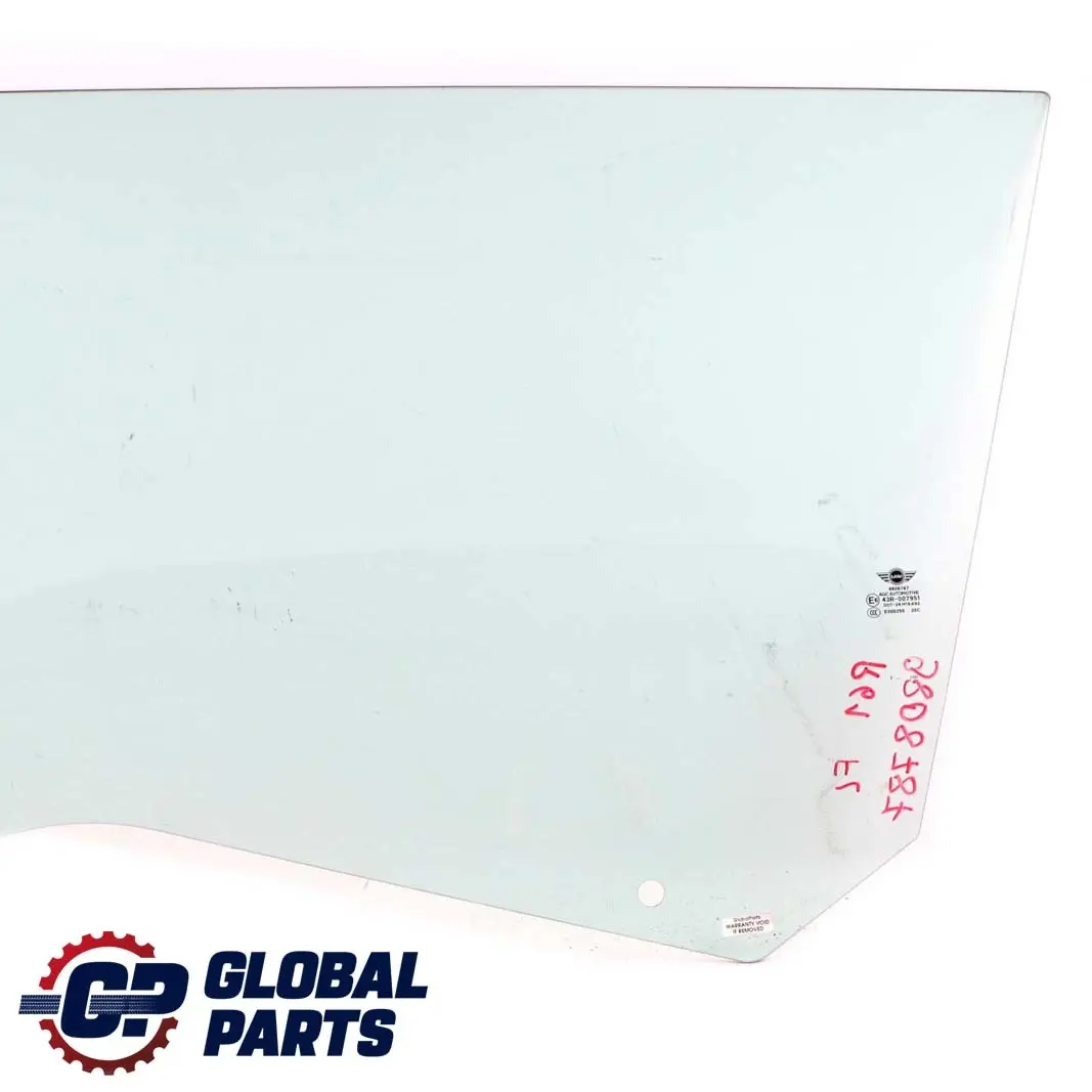 Mini Paceman R61 Vitre de porte de fenêtre avant gauche AS2 - SKU 9808787 - Numéro de pièce 9808787
