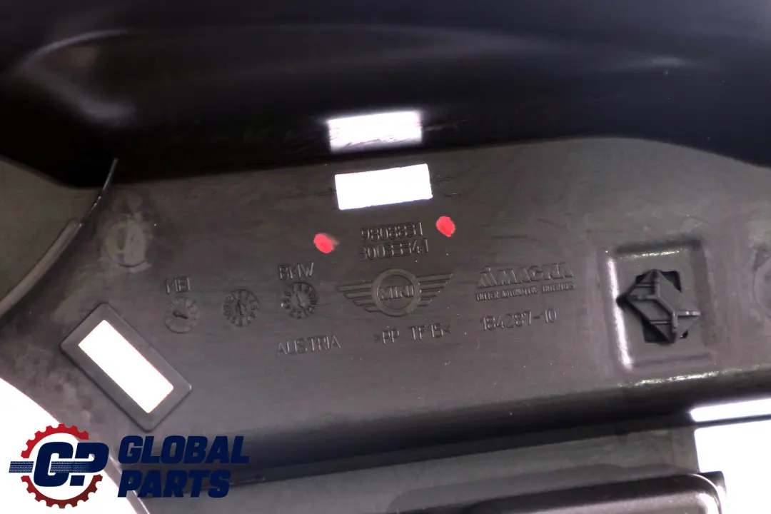 Consola De freno De mano Mini Countryman R60 Negro para con número de pieza 9808831 Consola De freno De mano Mini Countryman R60 Negro - SKU 9808831 - Número de pieza 9808831