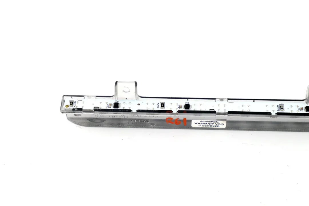 Terzo faro stop Supporto luce freno Spoiler per Mini Paceman R61 con numero di parte 9808866 Mini Paceman R61 Terzo faro stop Supporto luce freno Spoiler - SKU 9808866 - Numero di parte 9808866