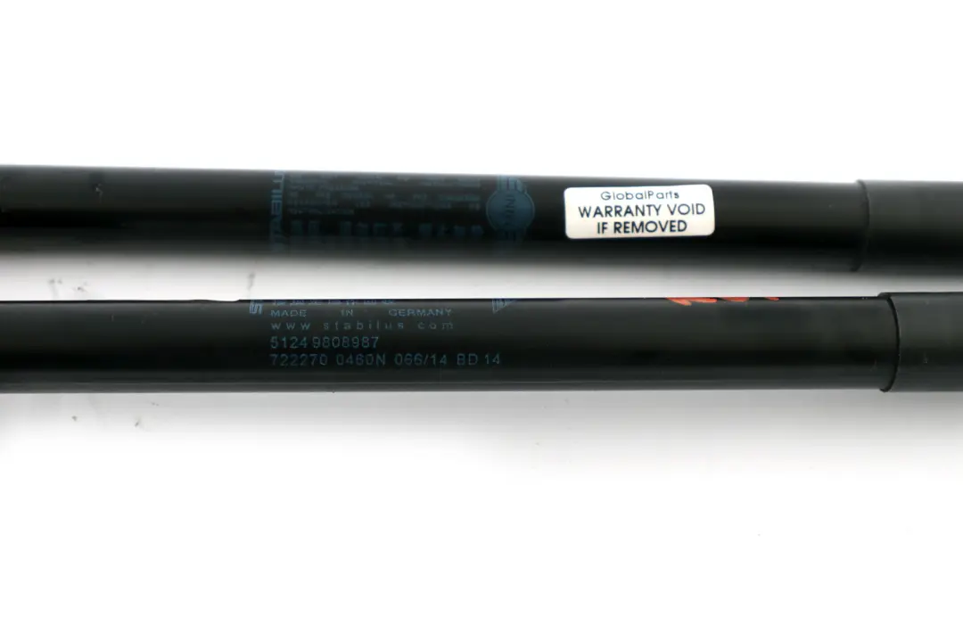 Mini Paceman R61 Kofferraumklappe Heckklappe Gasdruckfeder Set - SKU 9808987 - Teilenummer 9808987