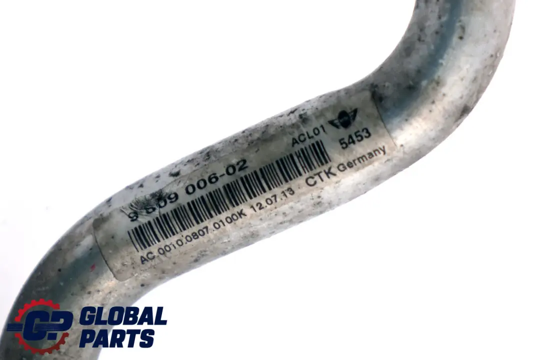 Mini Cooper D R55 R56 R57 LCI Evaporator Compressor Suction Pipe Hose - SKU 9809006 - Part number 9809006