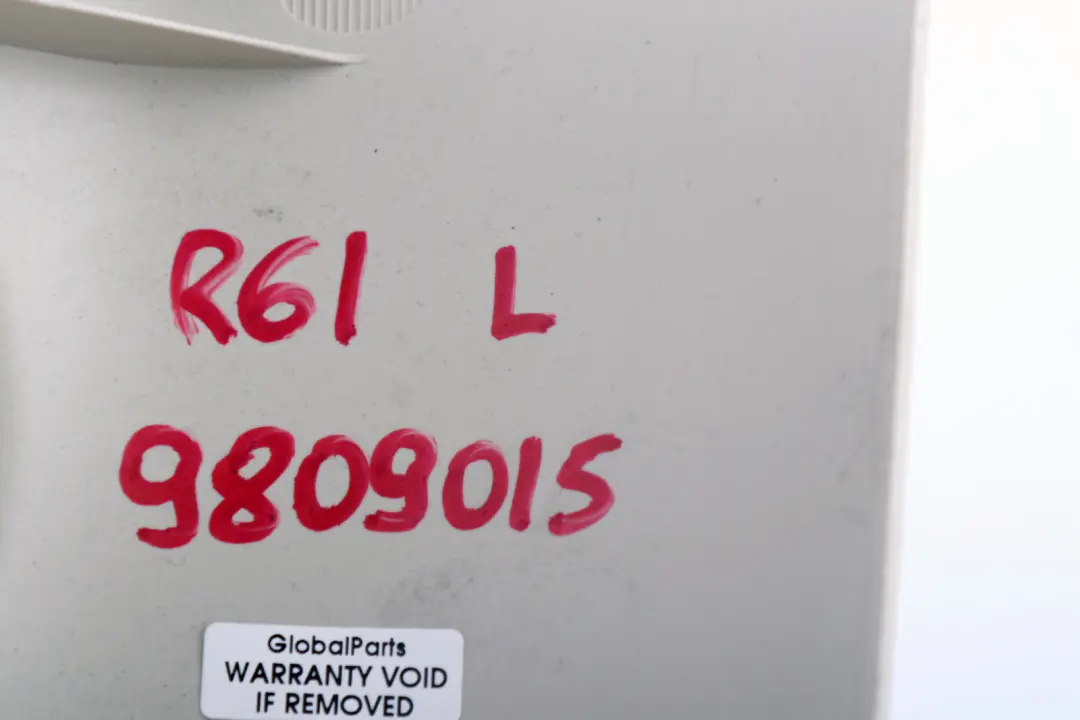 Copertura Colonna B Superiore Sinistra Beige Chiaro 9809011 per Mini Paceman R61 con numero di parte 9809015 Mini Paceman R61 Copertura Colonna B Superiore Sinistra Beige Chiaro 9809011 - SKU 9809015 - Numero di parte 9809015