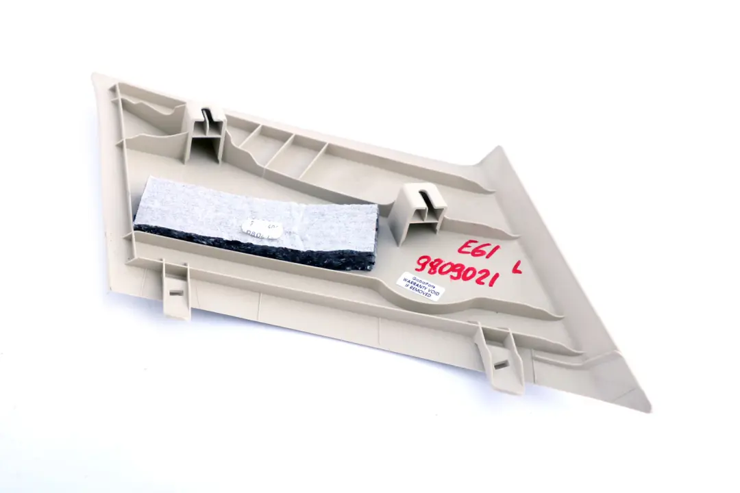 Copertura Colonna C Sinistra Beige Chiaro 9809017 per Mini Cooper Paceman R61 con numero di parte 9809021 Mini Cooper Paceman R61 Copertura Colonna C Sinistra Beige Chiaro 9809017 - SKU 9809021 - Numero di parte 9809021