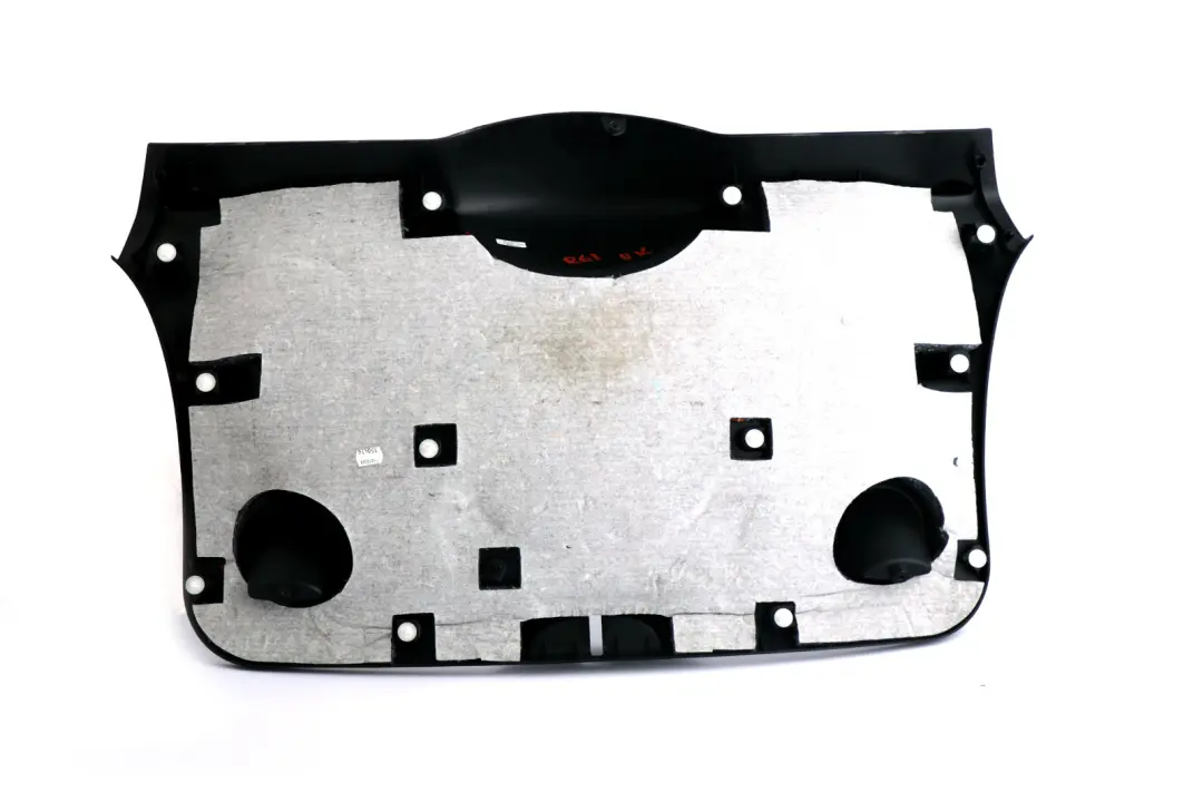 Panneau inferieur couvercle coffre arriere Noir pour Mini Cooper Paceman R61 à propos du numéro de pièce 9801413 Mini Cooper Paceman R61 Panneau inferieur couvercle coffre arriere Noir - SKU 9809039 - Numéro de pièce 9801413