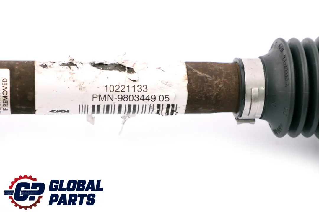 Arbre sortie d'arbre transmission avant gauche Mini R60 R61 Countryman Paceman - SKU 9809173 - Numéro de pièce 9809173