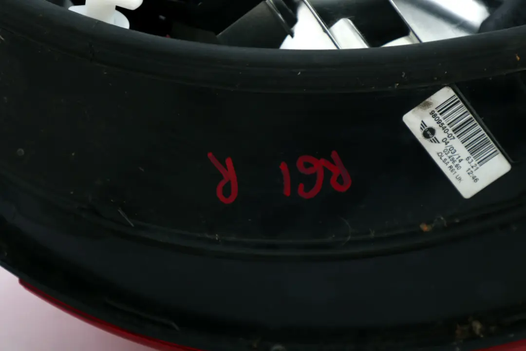 Tail Light Right O/S to Mini Paceman R61 Rear with Part number 9809540 Mini Paceman R61 Rear Tail Light Right O/S - SKU 9809540 - Part number 9809540