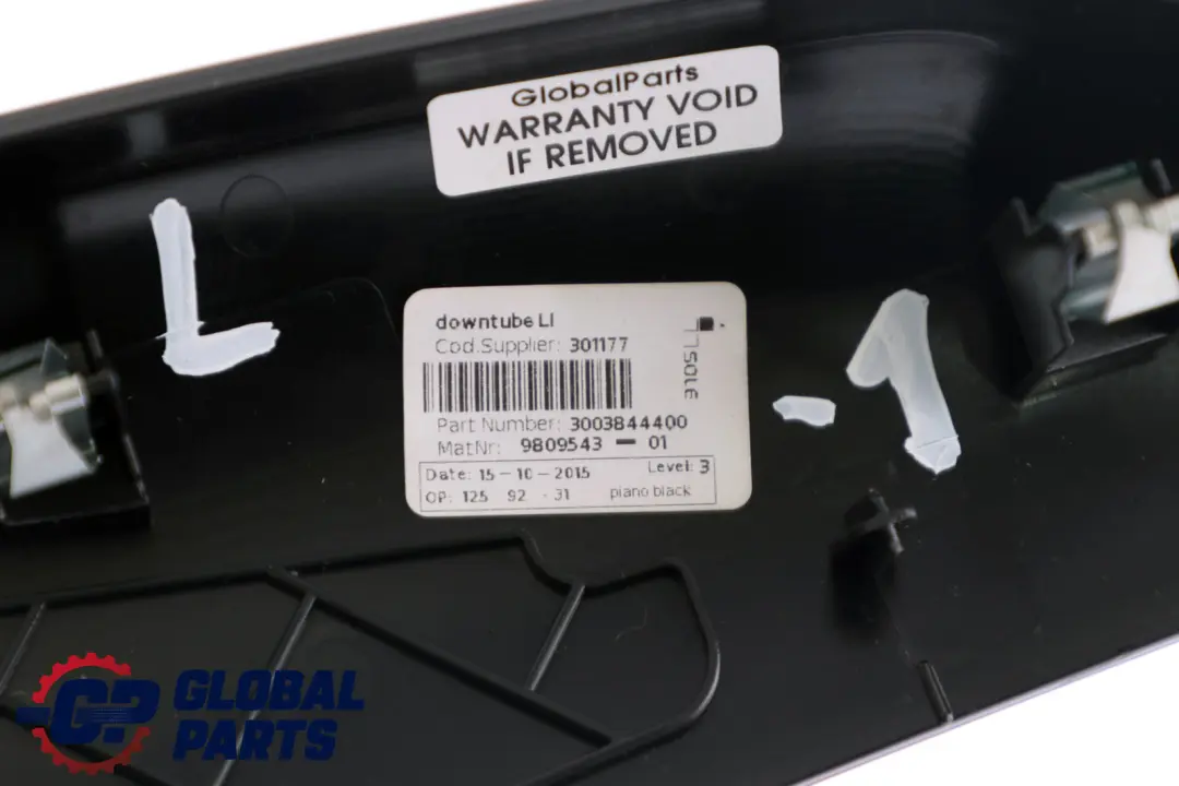 BMW Mini Countryman 1 R60 R61 Trim Cover Console Front Left N/S Piano Black - SKU 9809543-1 - Part number 9809543