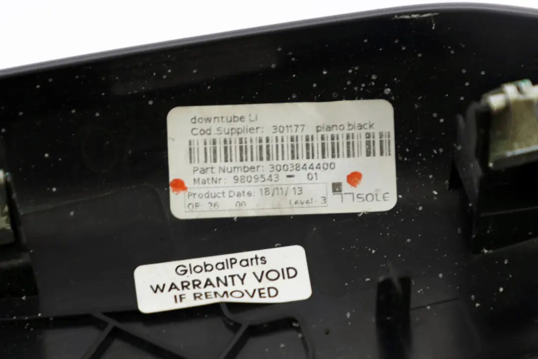  Cubierta Consola Mini Countryman R60 R61 Delantera Izquierda Negro Piano - SKU 9809543 - Número de pieza 9809543