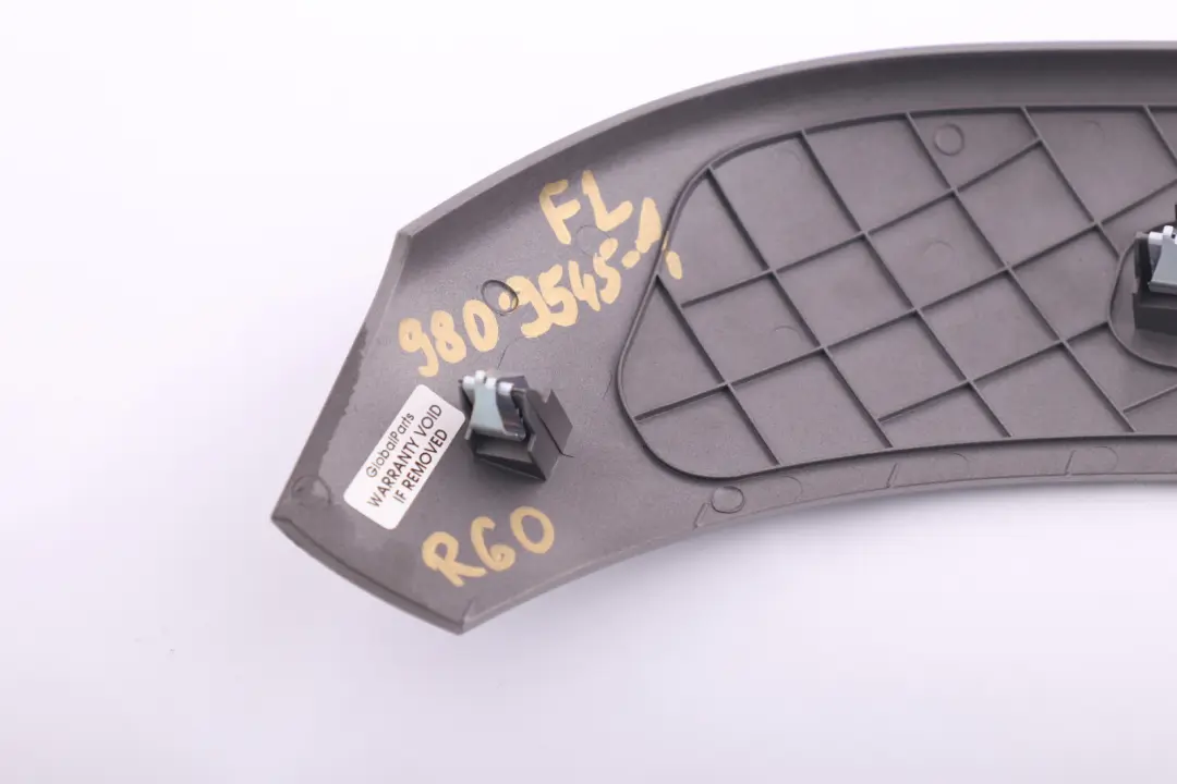 Front Left Center Console Trim Panel Cover N/S Dark Silver to Mini R60 R61 with Part number 9809545 Mini R60 R61 Front Left Center Console Trim Panel Cover N/S Dark Silver - SKU 9809545-1 - Part number 9809545