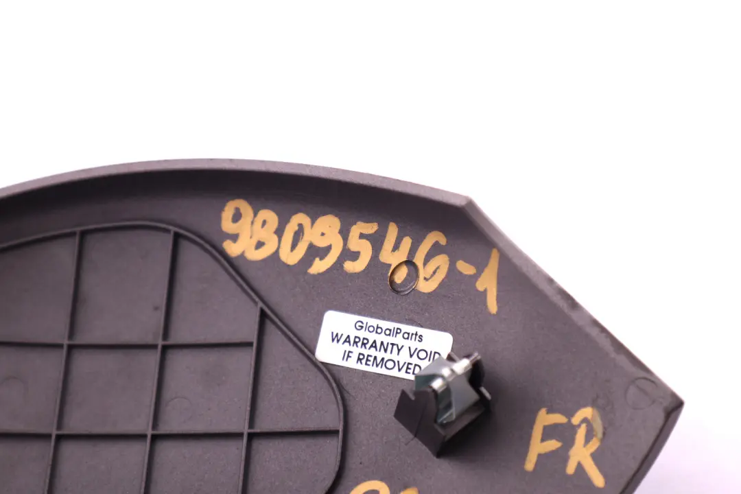 Front Right Center Console Trim Panel Cover O/S Dark Silver to Mini 1 R60 R61 with Part number 9809546 Mini 1 R60 R61 Front Right Center Console Trim Panel Cover O/S Dark Silver - SKU 9809546-1 - Part number 9809546