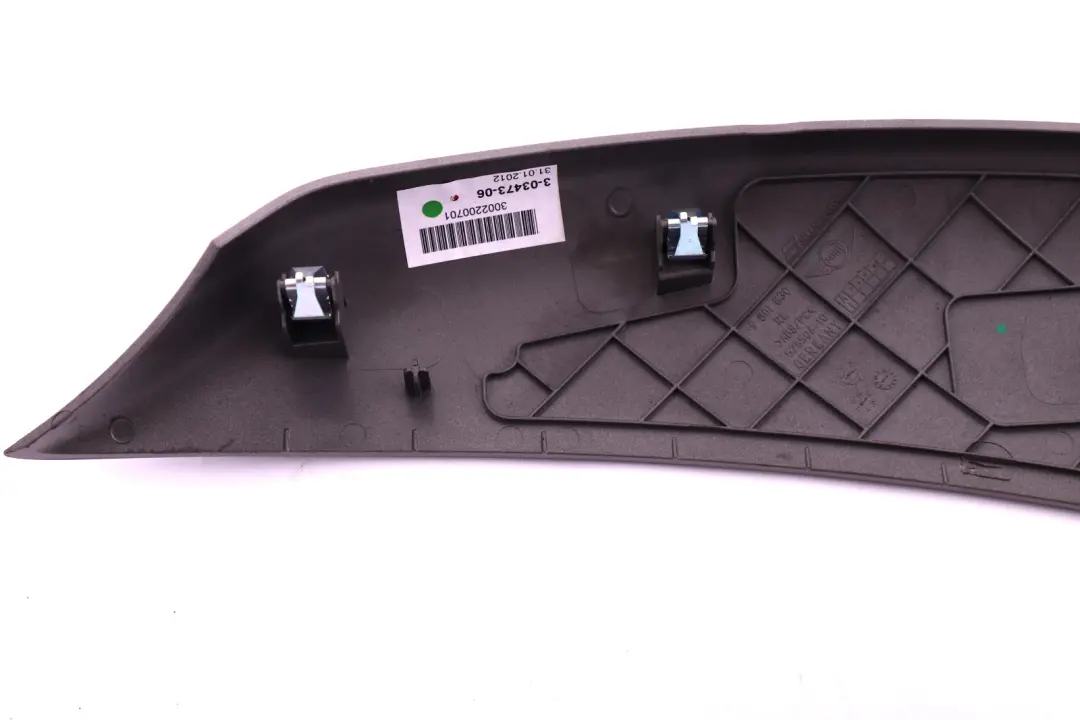 Mini 1 R60 R61 Front Right Center Console Trim Panel Cover O/S Dark Silver - SKU 9809546-1 - Part number 9809546