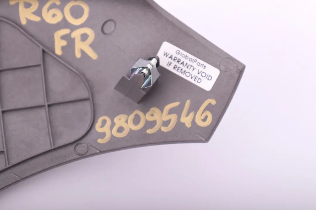 Mini R60 R61 Delantero Derecho Consola Central Cubierta Del Panel Plata Oscuro - SKU 9809546 - Número de pieza 9809546