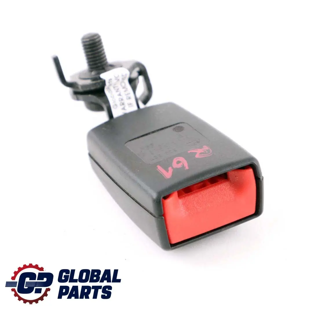 Boucle de ceinture arrière gauche pour Mini Paceman R61 à propos du numéro de pièce 9809867 Mini Paceman R61 Boucle de ceinture arrière gauche - SKU 9809867 - Numéro de pièce 9809867