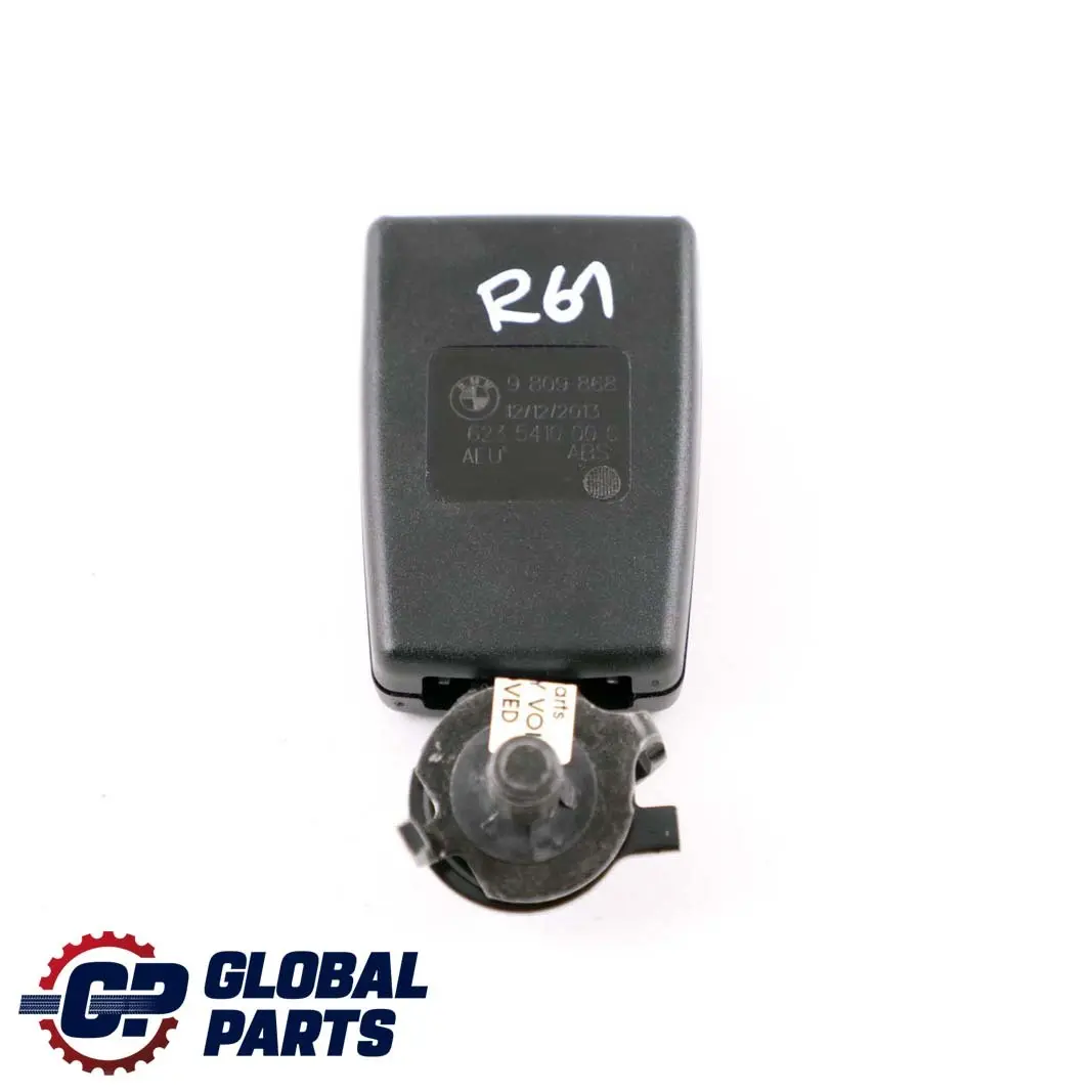 Sedile posteriore destro Fibbia cintura inferiore per Mini R61 con numero di parte 9809868 Mini R61 Sedile posteriore destro Fibbia cintura inferiore - SKU 9809868 - Numero di parte 9809868