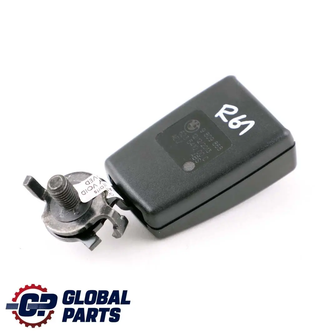 Rücksitz rechts untere Gurtschnalle Untergurt Hinten Rechts für Mini R61 mit Teilenummer 9809868 Mini R61 Rücksitz rechts untere Gurtschnalle Untergurt Hinten Rechts - SKU 9809868 - Teilenummer 9809868