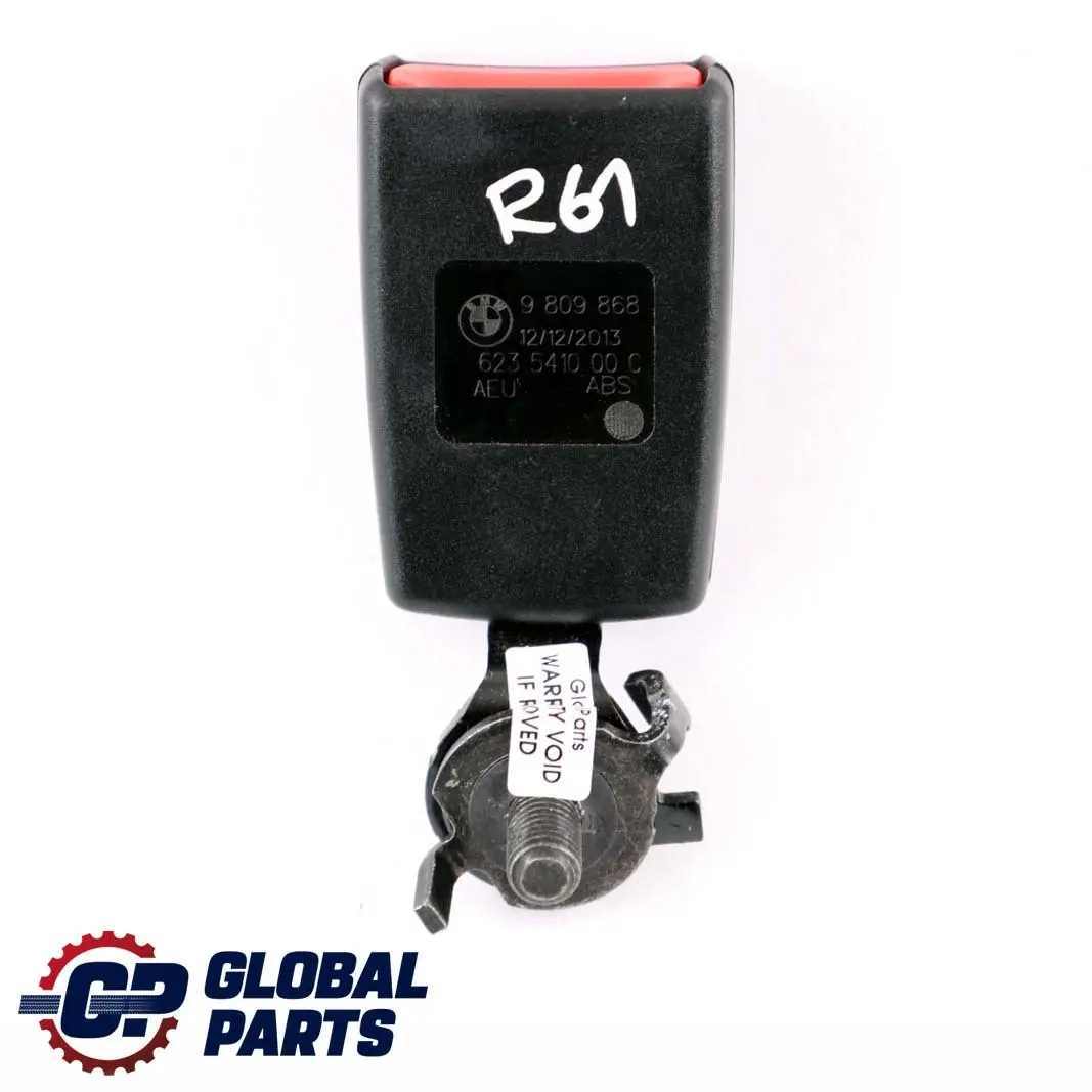 Right Lower Belt Buckle O/S to Mini Paceman R61 Rear Seat with Part number 9809868 Mini Paceman R61 Rear Seat Right Lower Belt Buckle O/S - SKU 9809868 - Part number 9809868