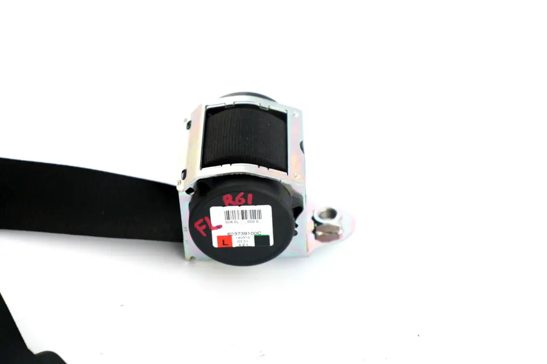 Mini Paceman R61 Safety Seat Upper Belt Front Left N/S Black - SKU 9809945 - Part number 9809945