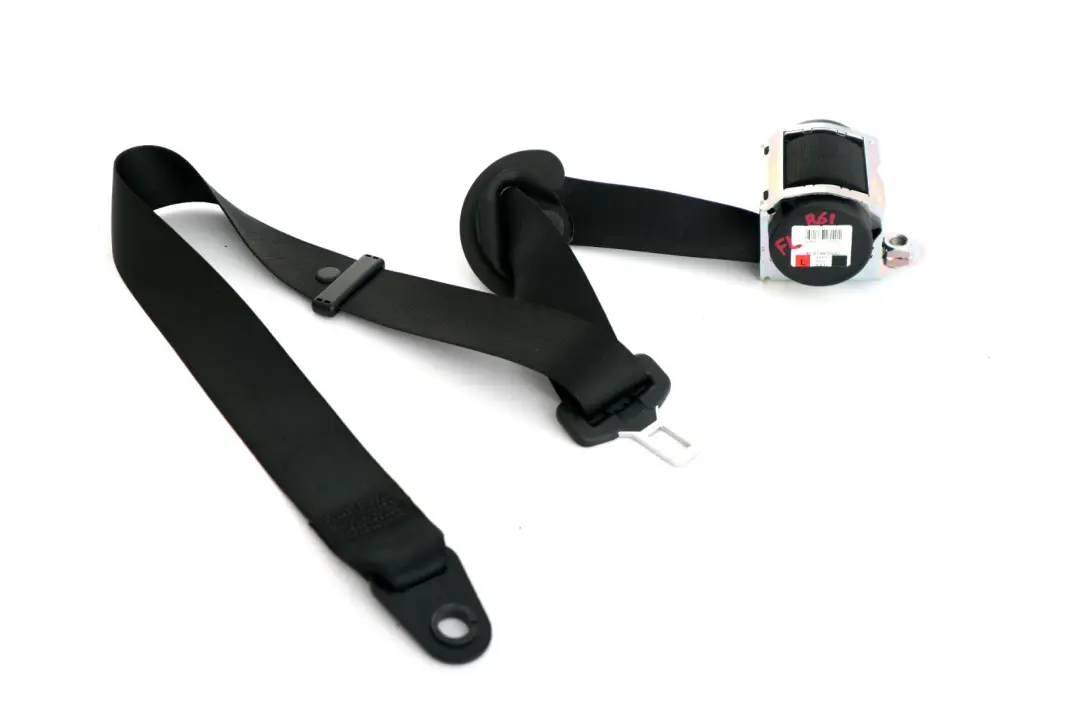 Safety Seat Upper Belt Front Left N/S Black to Mini Paceman R61 with Part number 9809945 Mini Paceman R61 Safety Seat Upper Belt Front Left N/S Black - SKU 9809945 - Part number 9809945