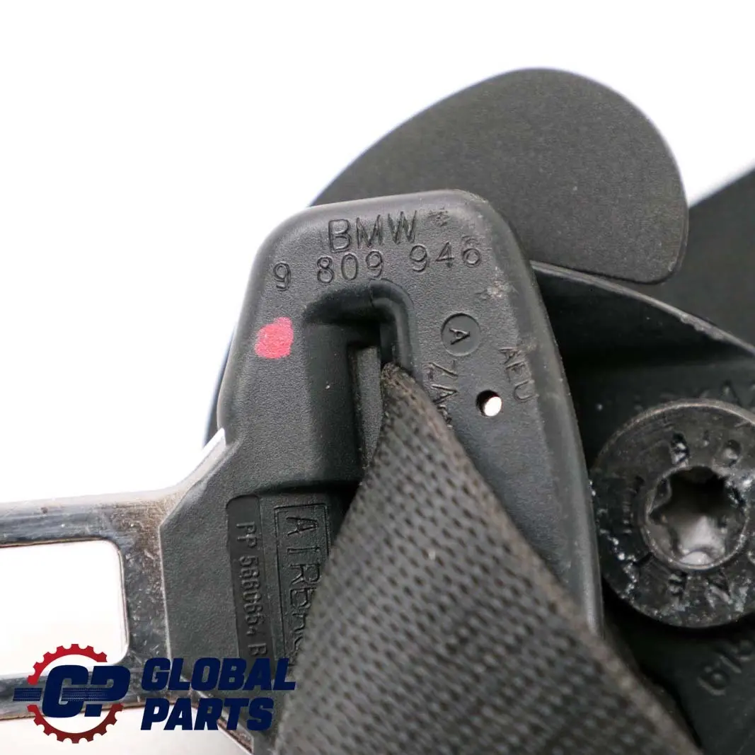 Mini R61 Asiento de Seguridad Cinturón Superior Delantero Derecho Negro - SKU 9809946 - Número de pieza 9809946