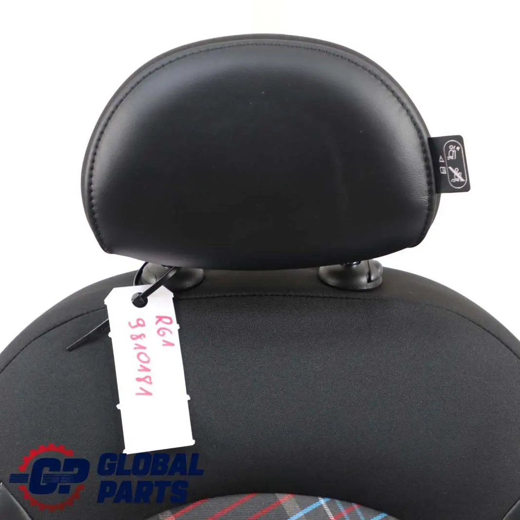 Mini Cooper R61 Paceman Sport Fabric Leather Carbon Black Rear Right O/S Seat - SKU 9810182 - Part number 9810182