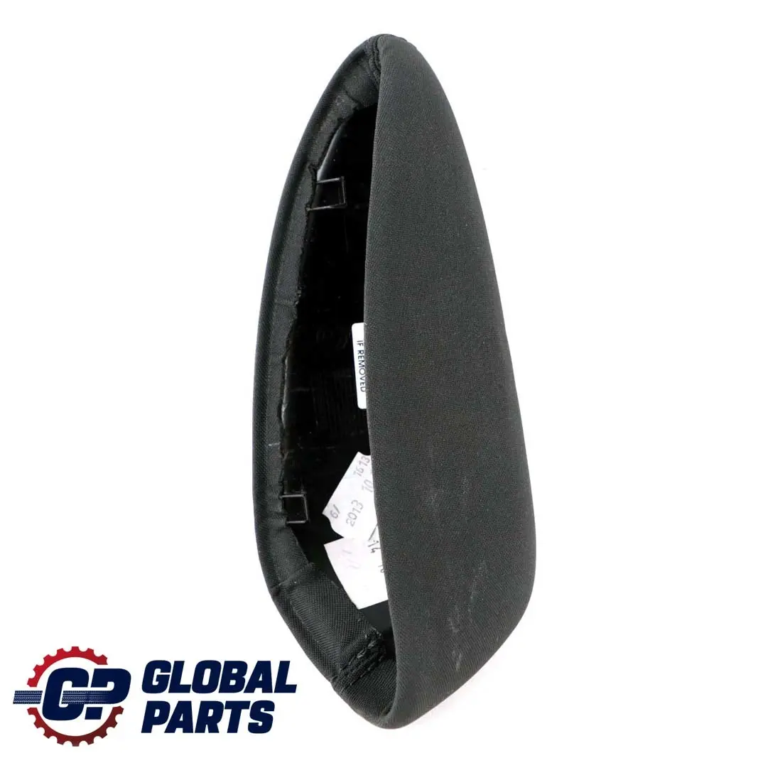 Panneau garniture l'accoudoir arrière gauche Tissu carbone noir Mini Paceman R61 - SKU 9810359 - Numéro de pièce 9810359