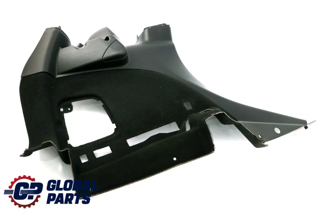 Kofferraum links seitliche Verkleidung schwarz für Mini Countryman R60 mit Teilenummer 9810915 Mini Countryman R60 Kofferraum links seitliche Verkleidung schwarz - SKU 9810915-1 - Teilenummer 9810915