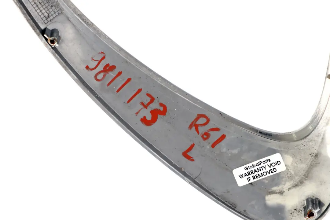 Trim Ring Headlight Chrome Rear Left N/S to Mini Paceman R61 with Part number 9811173 Mini Paceman R61 Trim Ring Headlight Chrome Rear Left N/S - SKU 9811173 - Part number 9811173