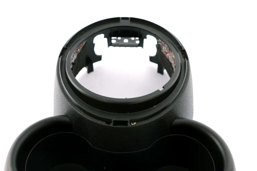 Consola Central Panel Delantero Tapa Negro para Mini Cooper R60 R61 con número de pieza 9811185 Mini Cooper R60 R61 Consola Central Panel Delantero Tapa Negro - SKU 9811185 - Número de pieza 9811185