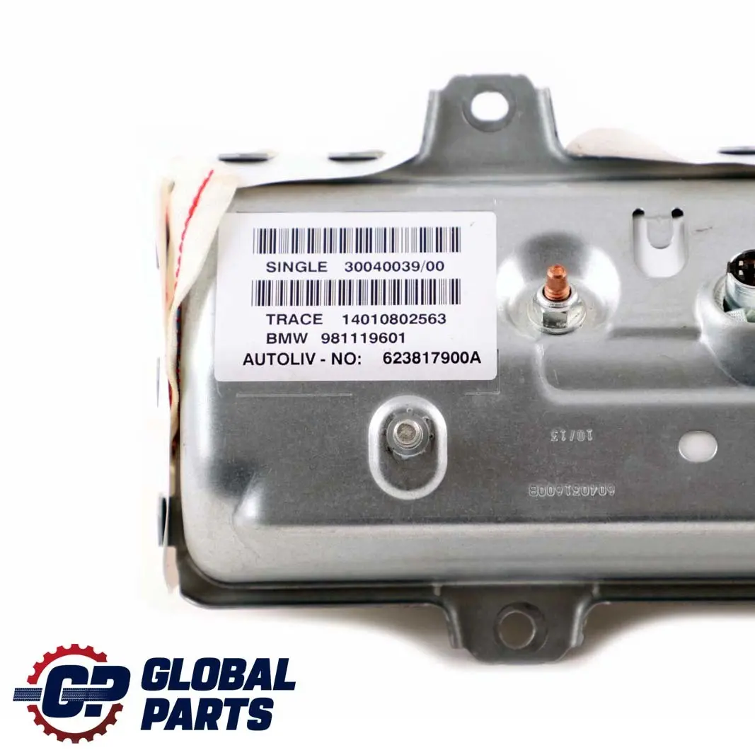 Front Airbag Mini R60 R61 Passenger Dashboard to with Part number 9811196 Front Airbag Mini R60 R61 Passenger Dashboard - SKU 9811196 - Part number 9811196